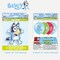 Bluey Birthday Party Supplies | Bluey Party Decorations | Bluey Plates | Bluey Napkins | Bluey Tableware | Bluey Balloons | Bluey Birthday Decorations (Party Pack)